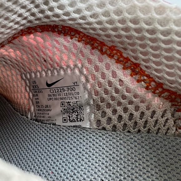 Nike Air Presto Sunrise /Sunset Sneakers US XXS - Picture 6 of 7